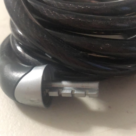 Word 4 letter lock combination Bike lock cable - Picture 2 of 4